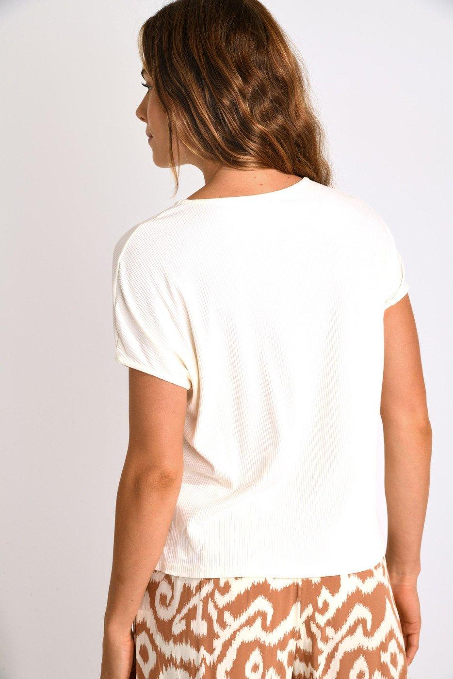 Livia Monte Carlo TSHIRT Blanc YALDA VARGAS