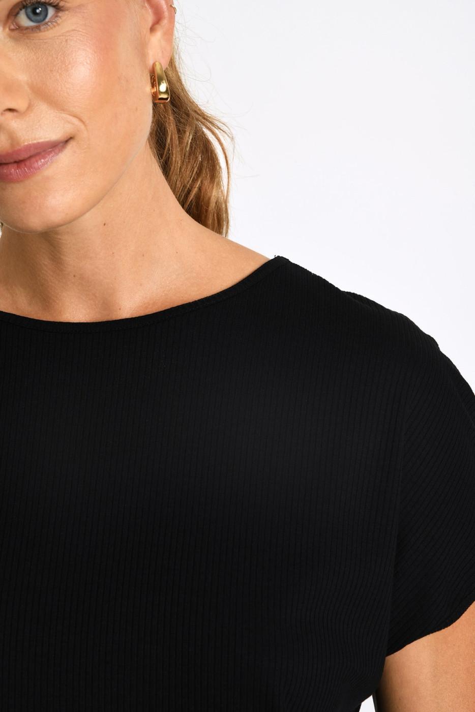 Livia Monte Carlo TSHIRT Noir YALDA VARGAS