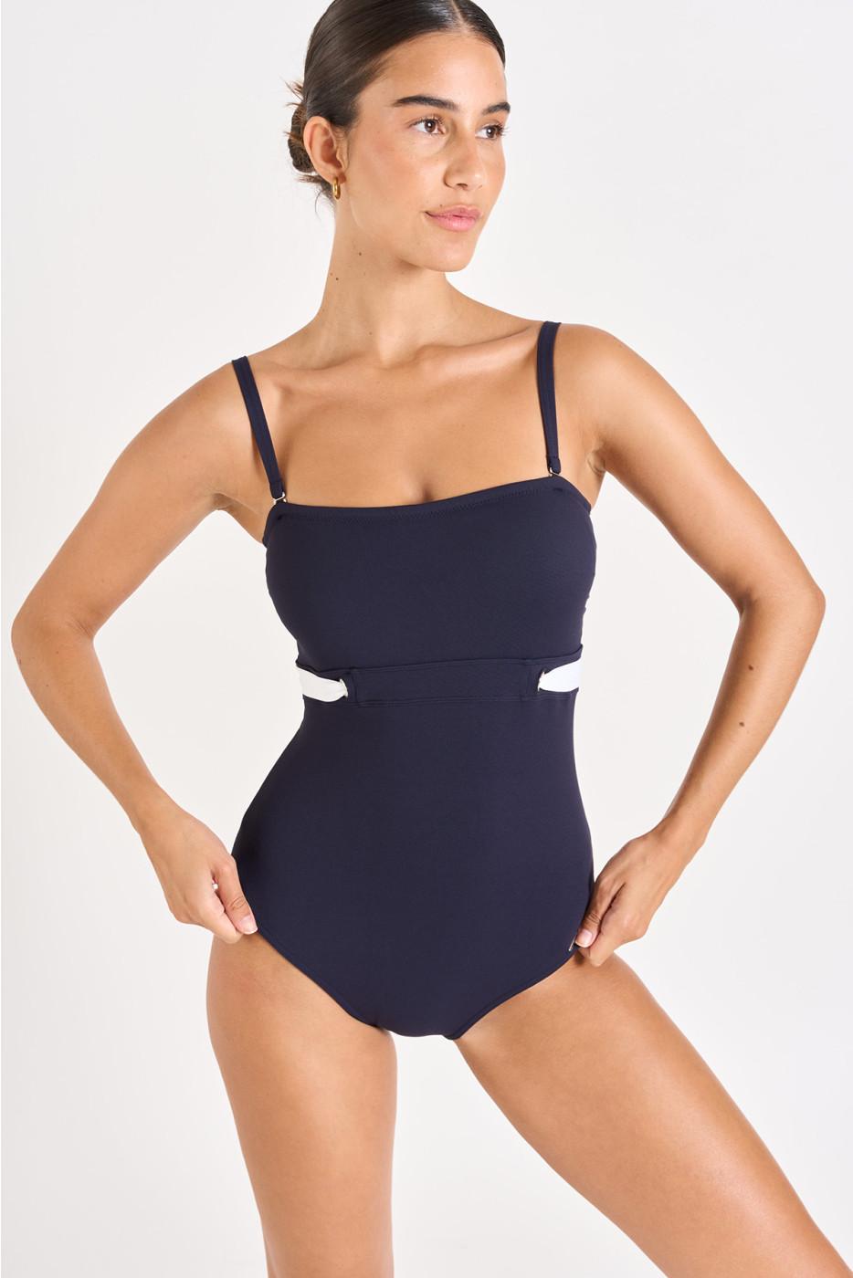 Livia Monte Carlo MAILLOT 1 PIECE Bleu ELINE TAMARINDO