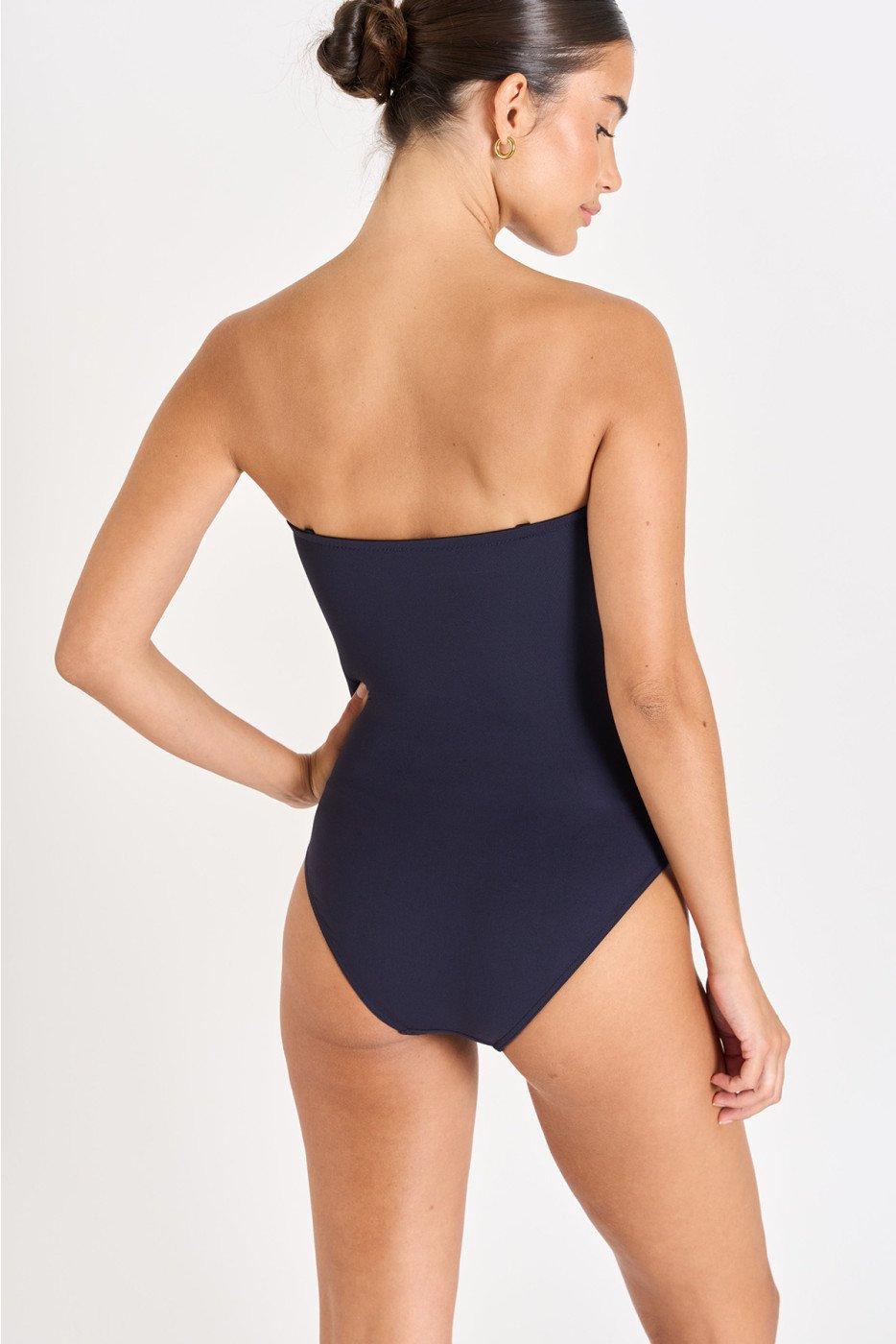 livia monte carlo MAILLOT 1 PIECE Bleu ELINE TAMARINDO