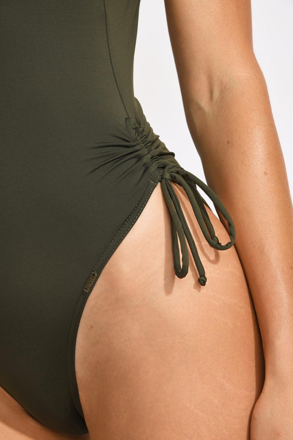 Livia Monte Carlo MAILLOT 1 PIECE Kaki MARGAUX HERMOSO