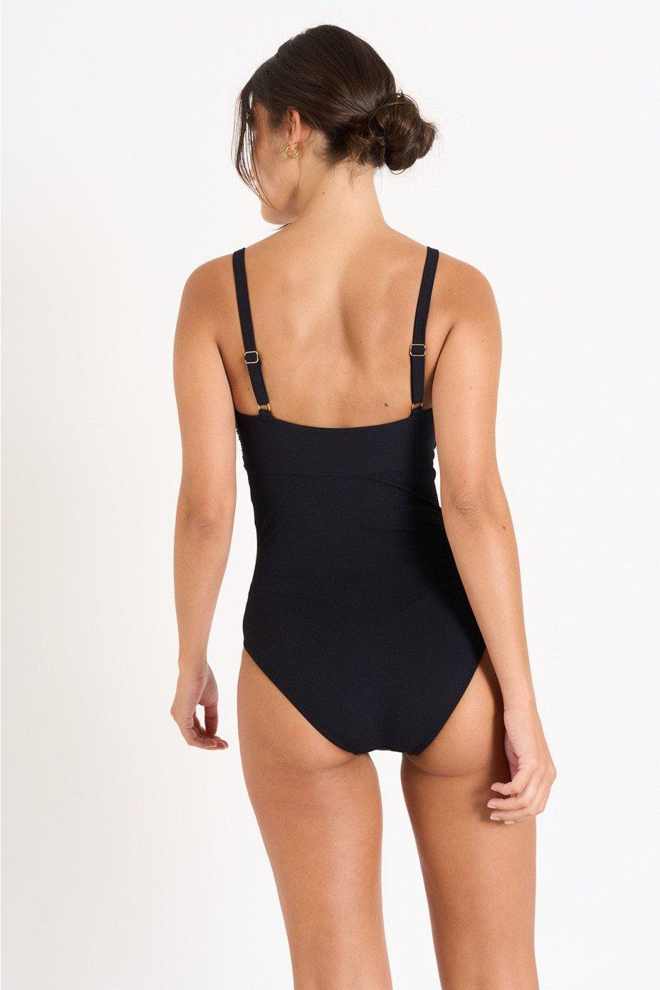 livia monte carlo MAILLOT 1 PIECE Noir ANALIA BREHAT