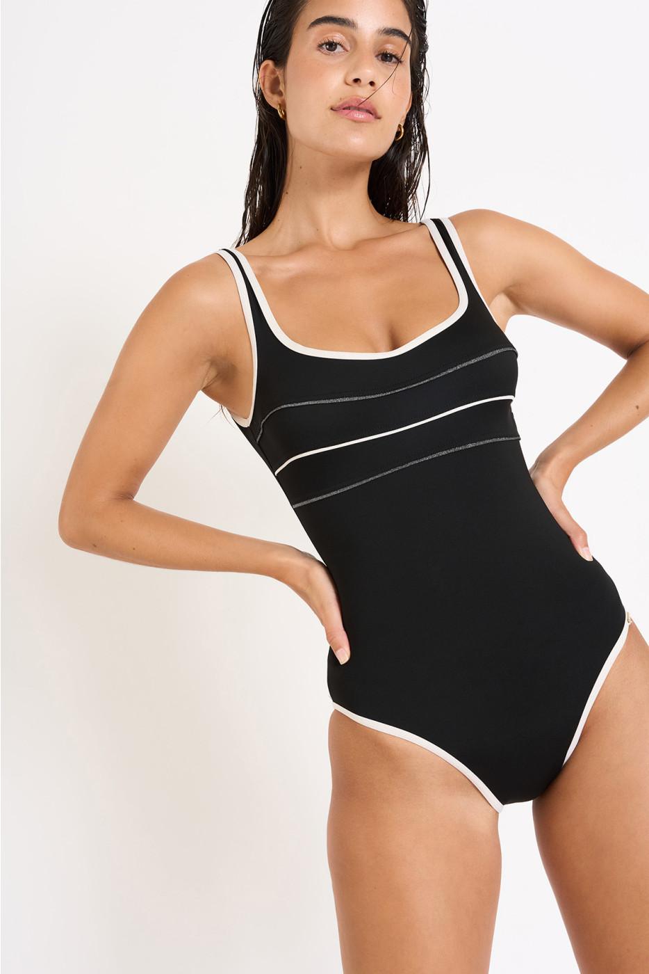 Livia Monte Carlo MAILLOT 1 PIECE Noir ANTHENIA NAXOS