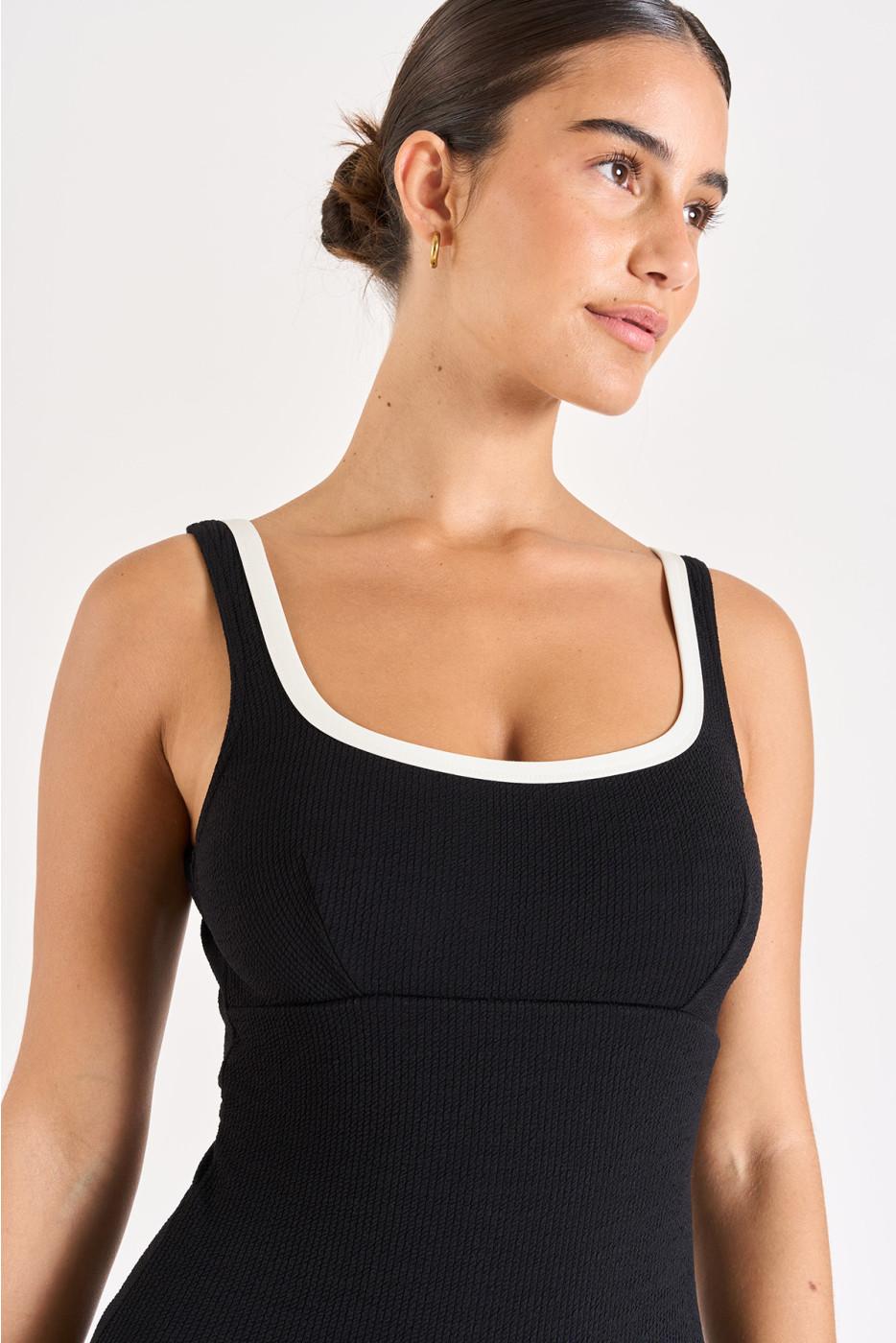 Livia Monte Carlo MAILLOT 1 PIECE Noir EUGENIA PAIMPOL