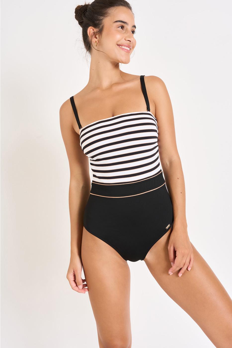 Livia Monte Carlo MAILLOT 1 PIECE Noir ISABEL GOMERA