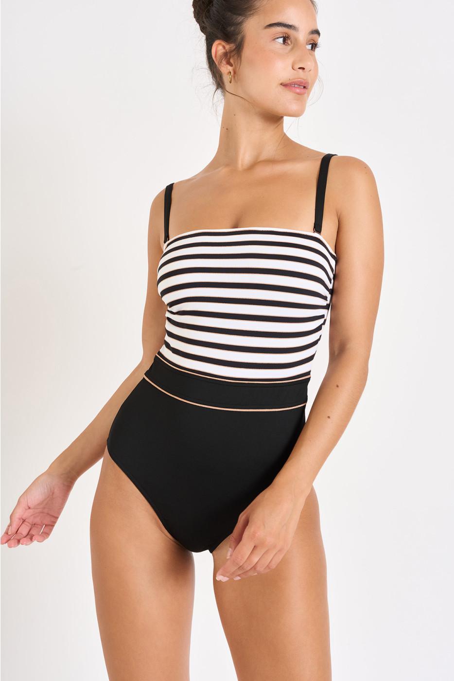 Livia Monte Carlo MAILLOT 1 PIECE Noir ISABEL GOMERA