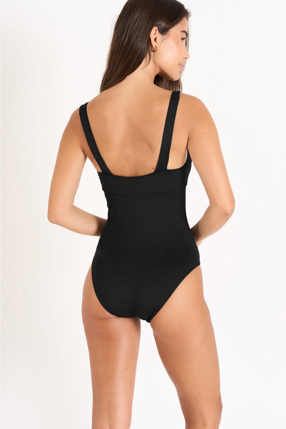 livia monte carlo MAILLOT 1 PIECE Noir JOVANIE LAVANDOU