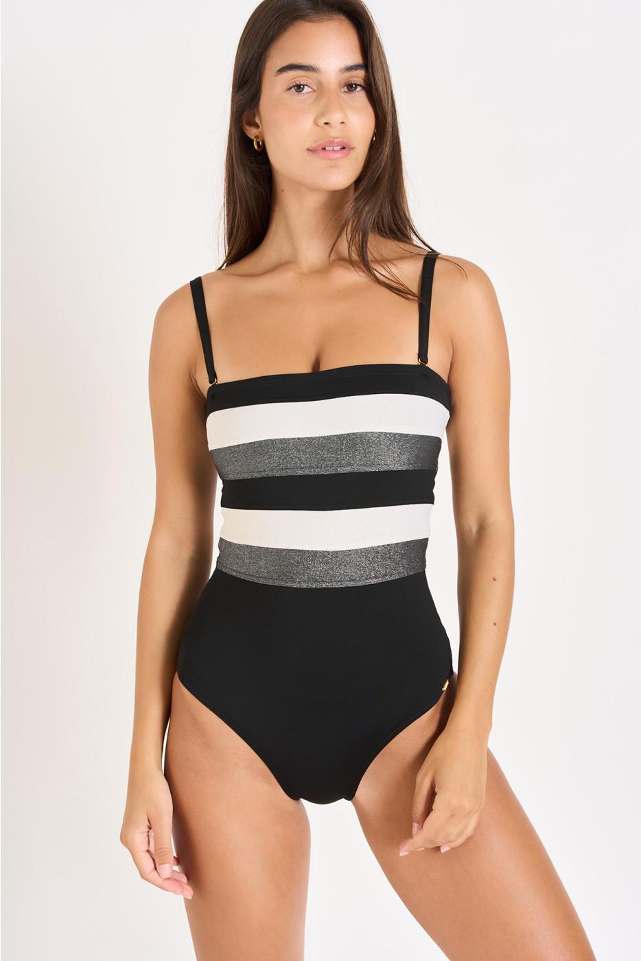 Livia Monte Carlo MAILLOT 1 PIECE Noir LEONIE NAXOS
