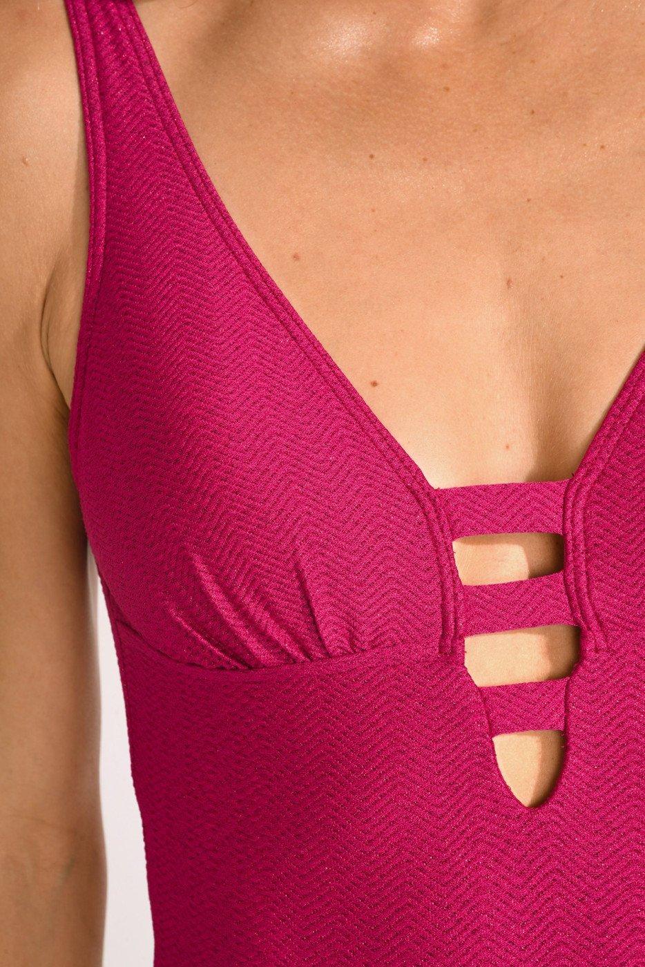 Livia Monte Carlo MAILLOT 1 PIECE Rose EMIKA DORADAS