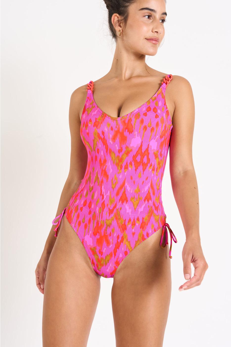 Livia Monte Carlo MAILLOT 1 PIECE Rose MARGAUX INHACA