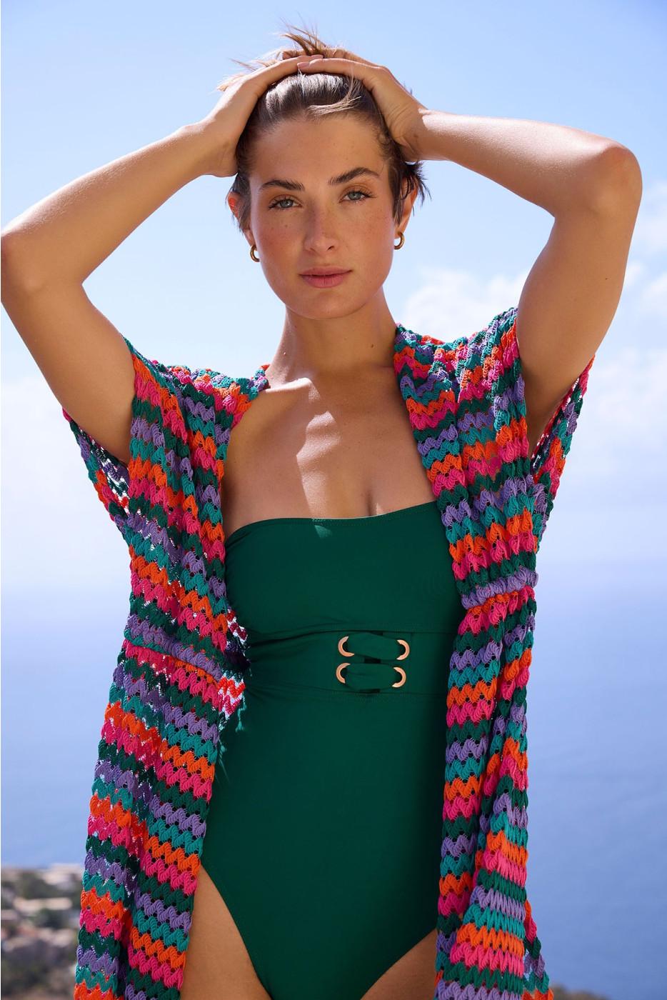 Livia Monte Carlo MAILLOT 1 PIECE Vert BLANCA XANACA