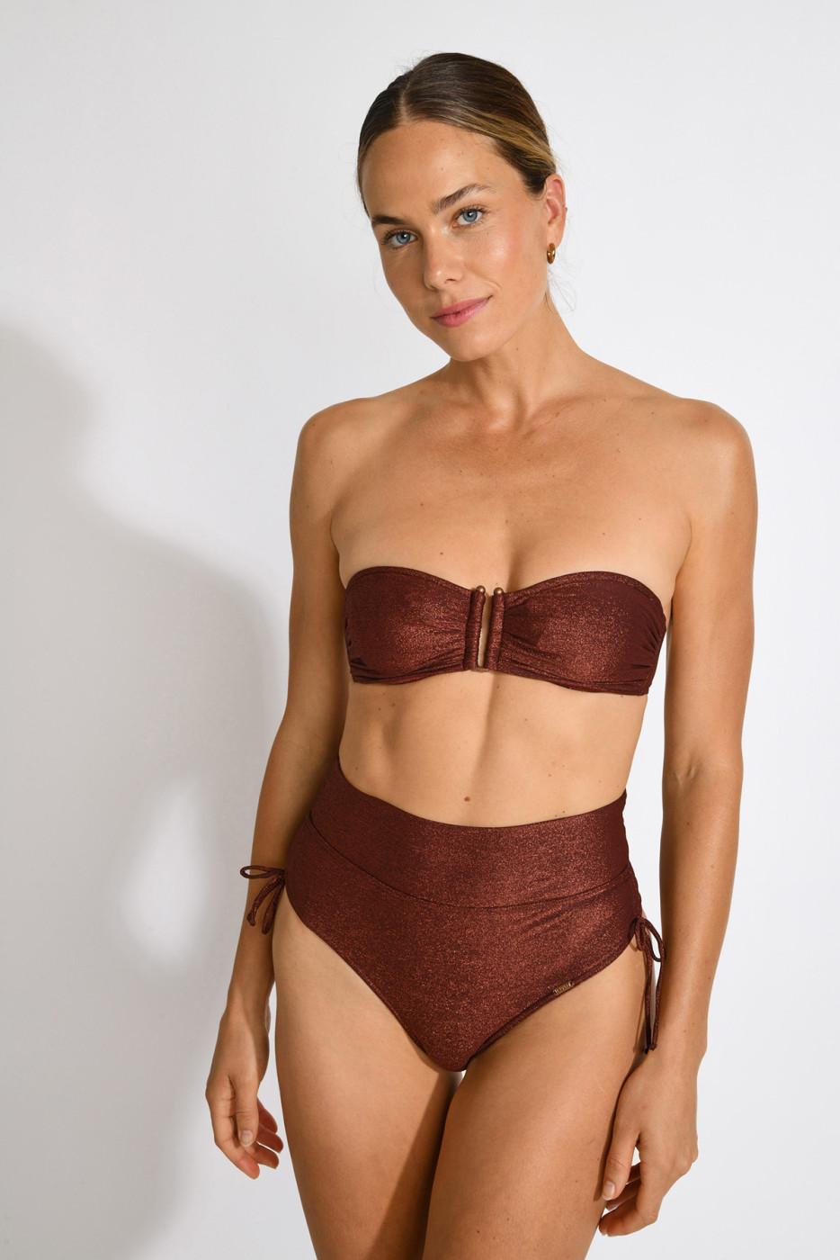 Livia Monte Carlo Maillot De Bain 2 Pièces Acajou FEDYA & DIOME ADAMAN