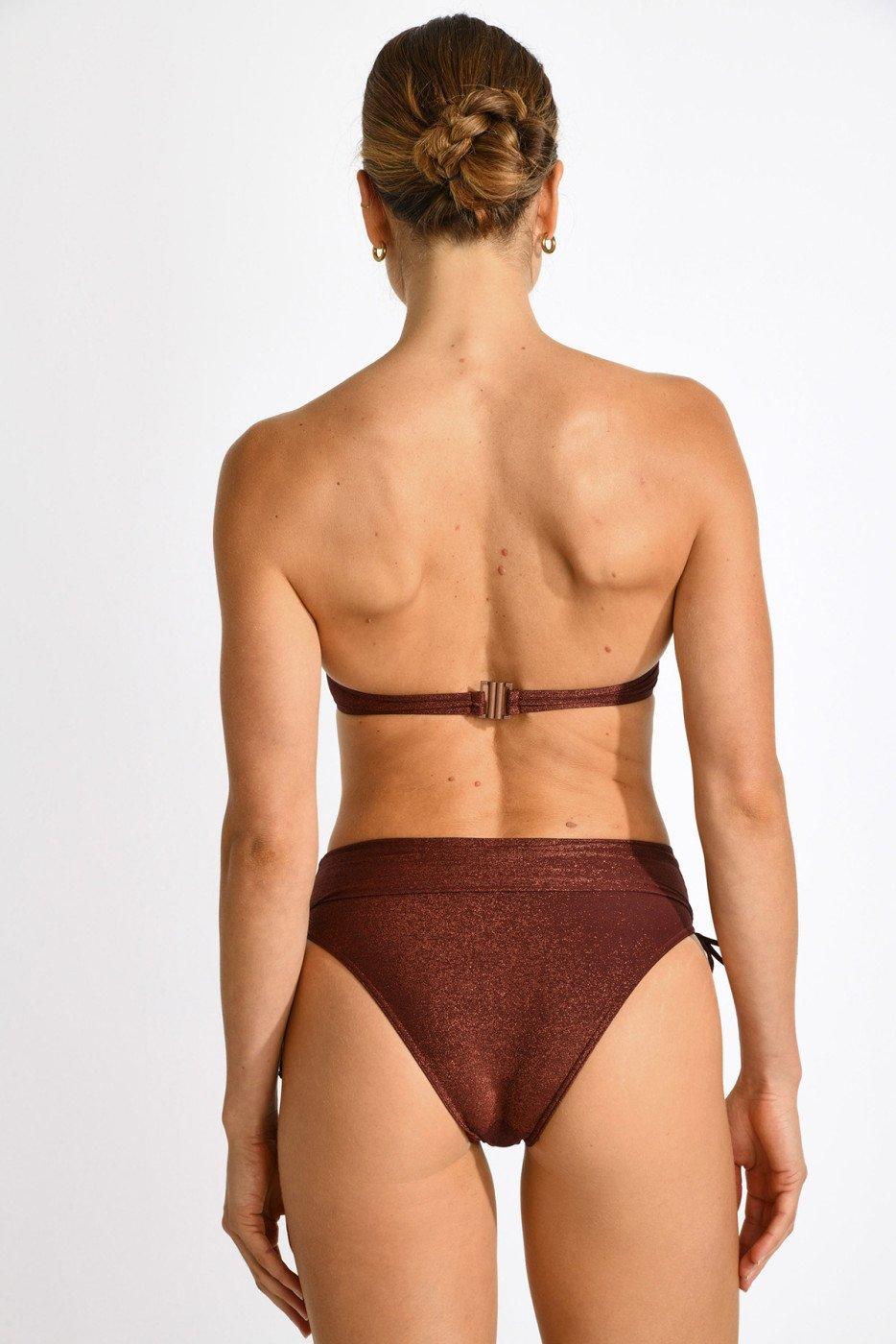 livia monte carlo Maillot de bain 2 pièces acajou FEDYA & DIOME ADAMAN