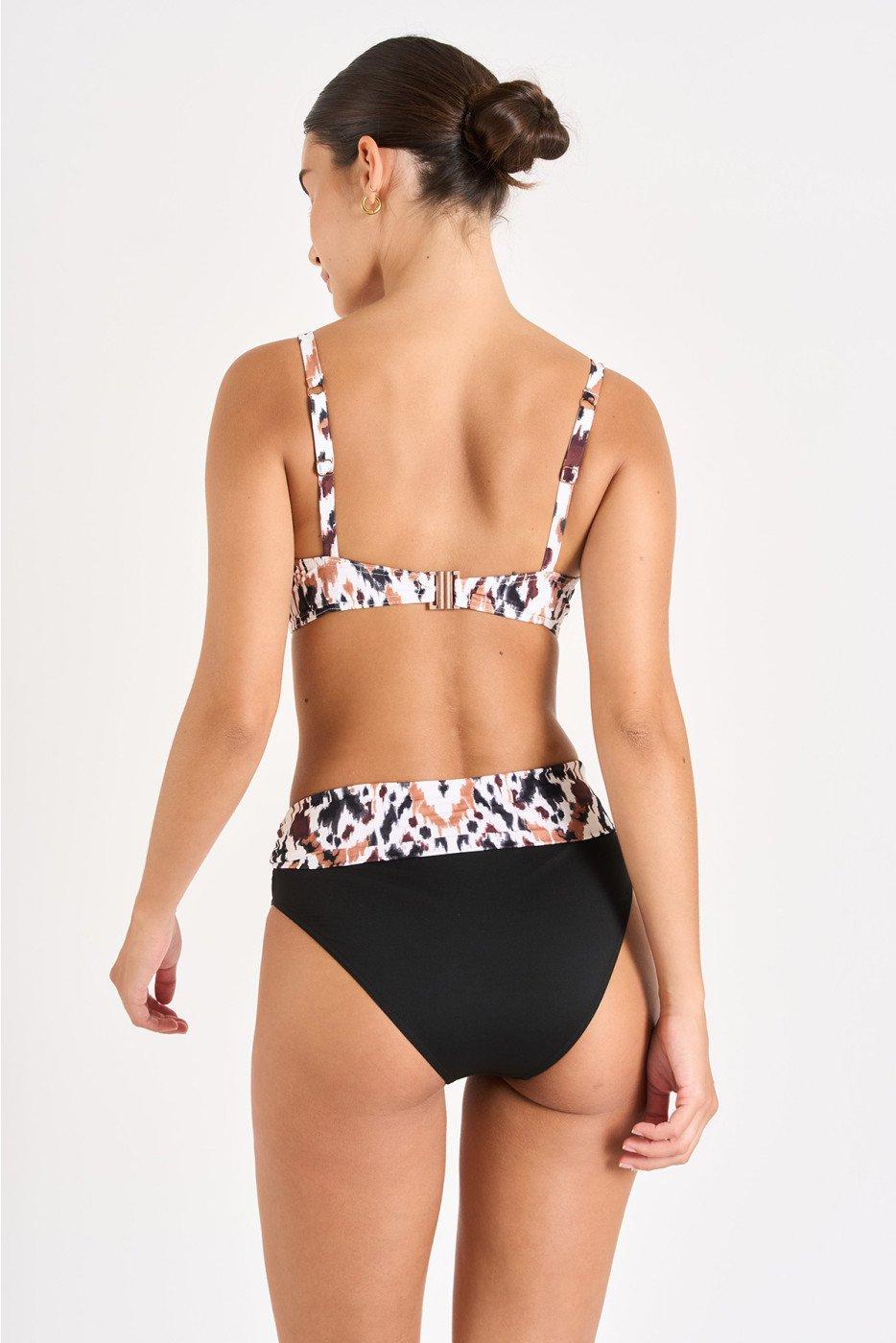 livia monte carlo Maillot de bain 2 pièces chocolat SIMONA & MAEVE BANGKA