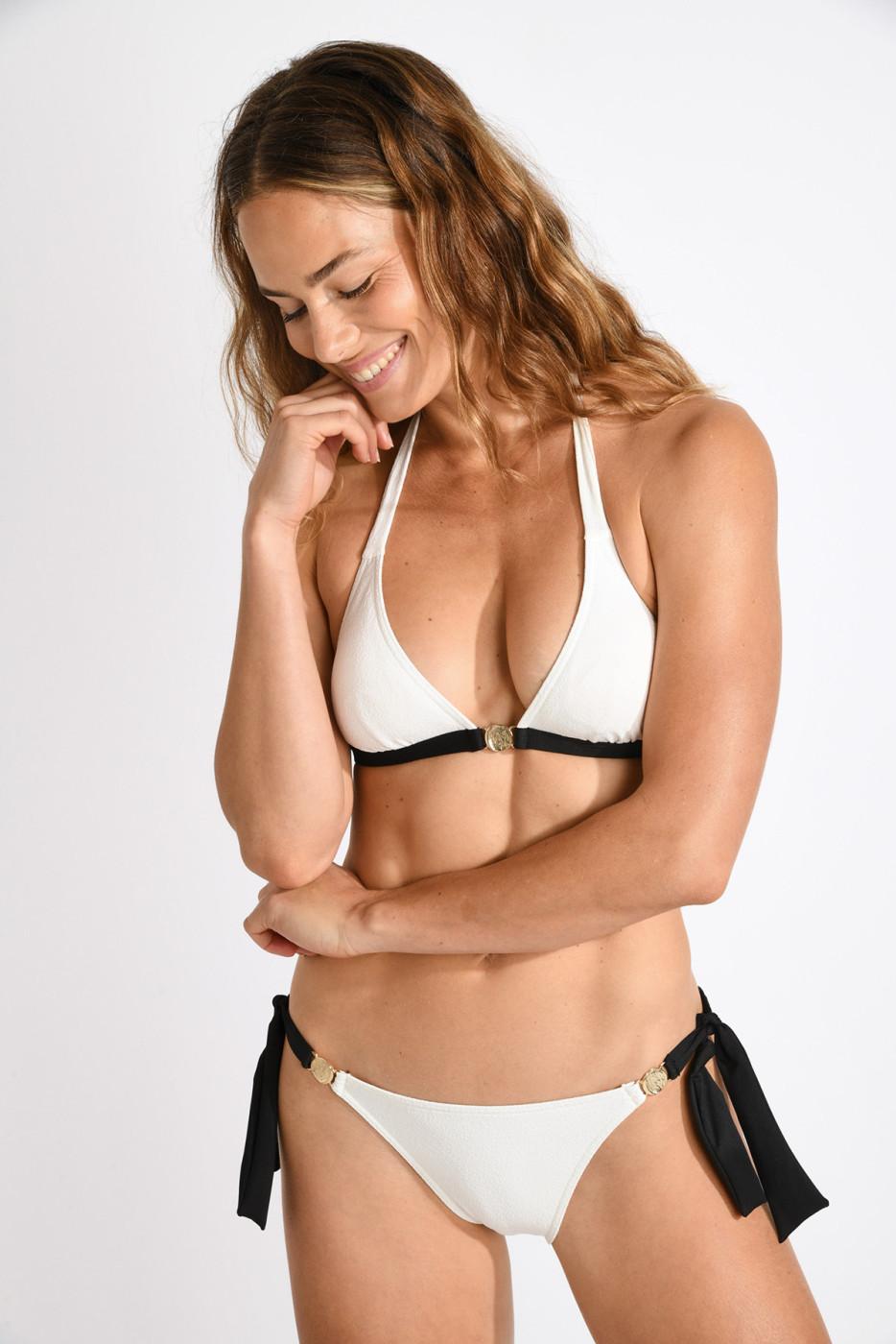 Livia Monte Carlo Maillot De Bain 2 Pièces Ecru AZORA & OBEA DAGMARA