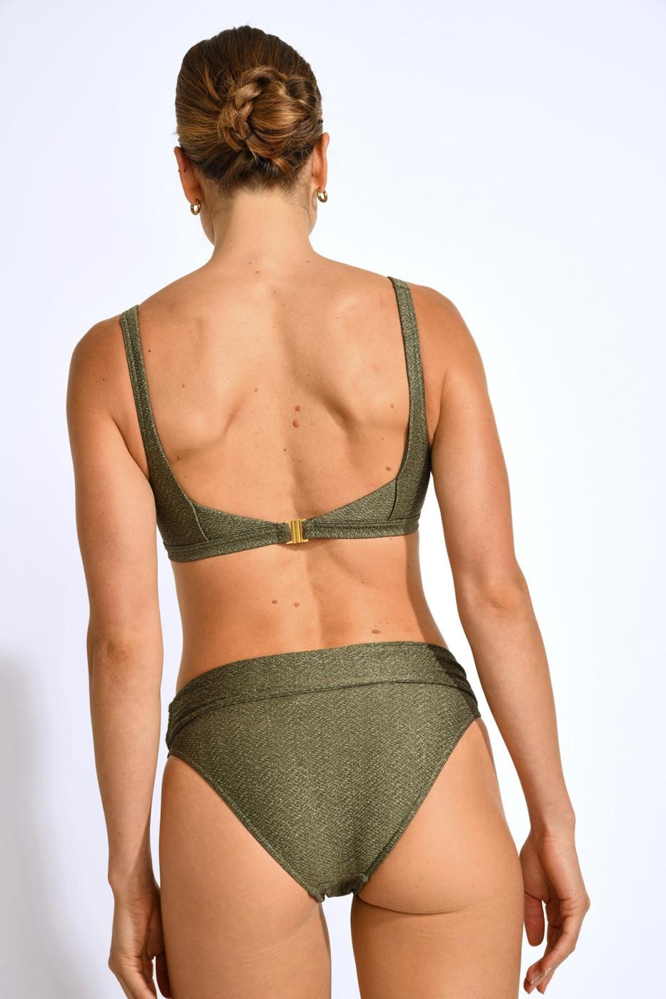 livia Monte Carlo Maillot De Bain 2 Pièces Kaki MARIA & ADELES DORADAS