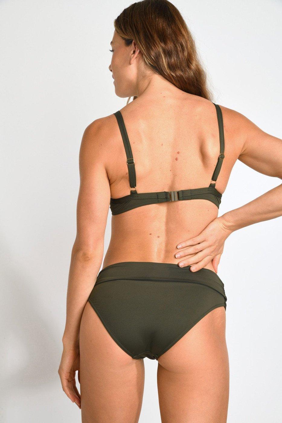 livia monte carlo Maillot de bain 2 pièces Kaki SASKIA & ADELES HERMOSO