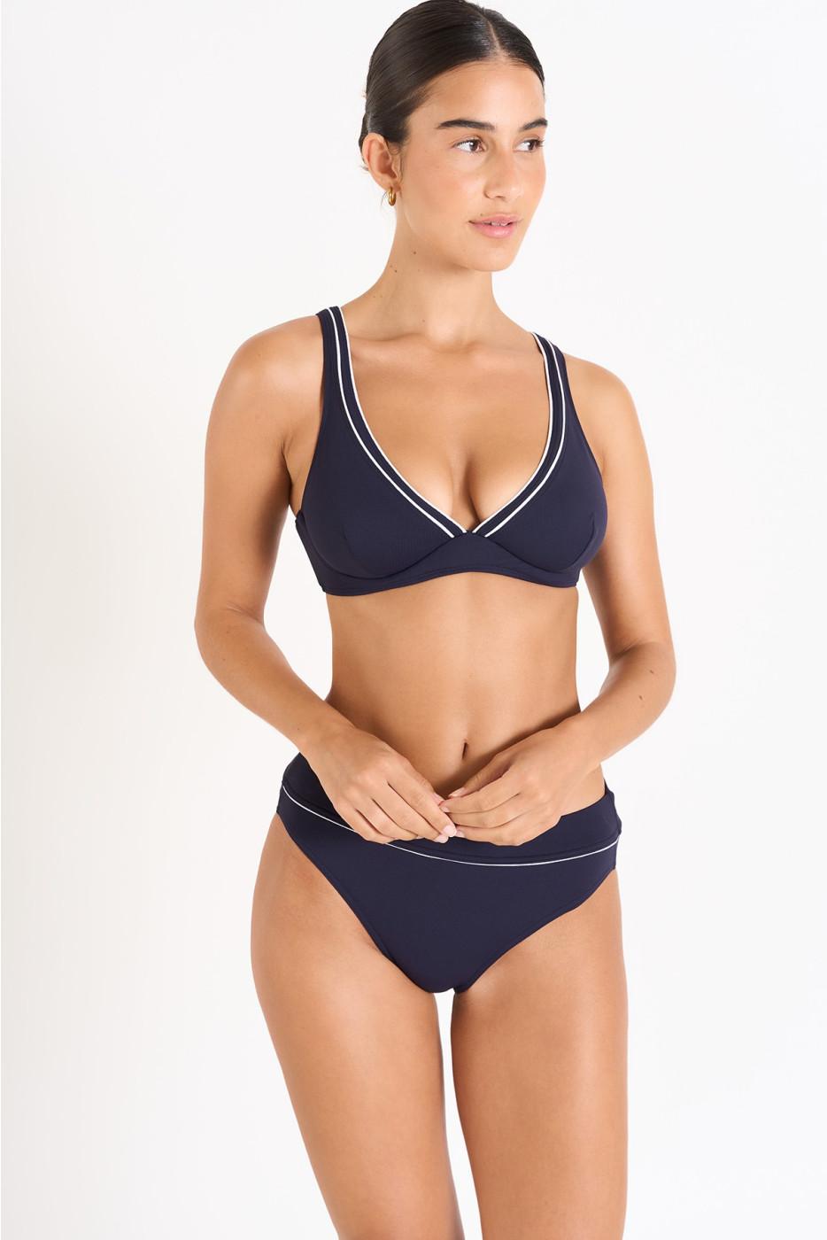 Livia Monte Carlo Maillot De Bain 2 Pièces Marine RAVI & KARTHIE TAMARINDO