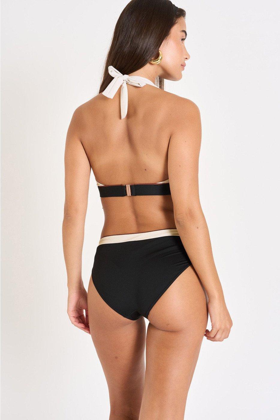 livia monte carlo Maillot de bain 2 pièces noir BRUME & BHARTIE MASBATE