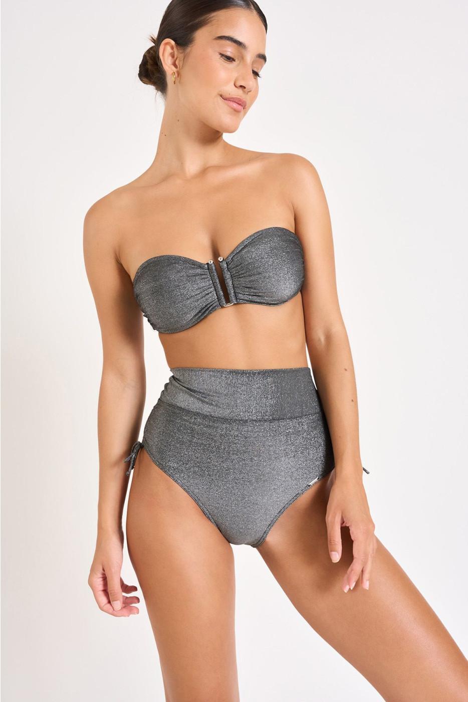 livia monte carlo Maillot de bain 2 pièces noir FEDYA & DIOME ADAMAN