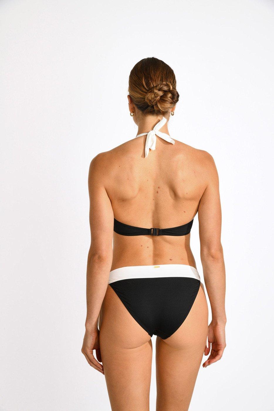 livia monte carlo Maillot de bain 2 pièces noir LYANNA & LIENDA VALERIA