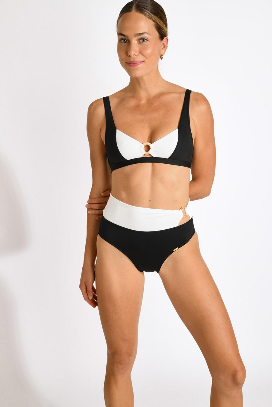 Livia Monte Carlo Maillot De Bain 2 Pièces Noir MARIA & MAEVE VALERIA