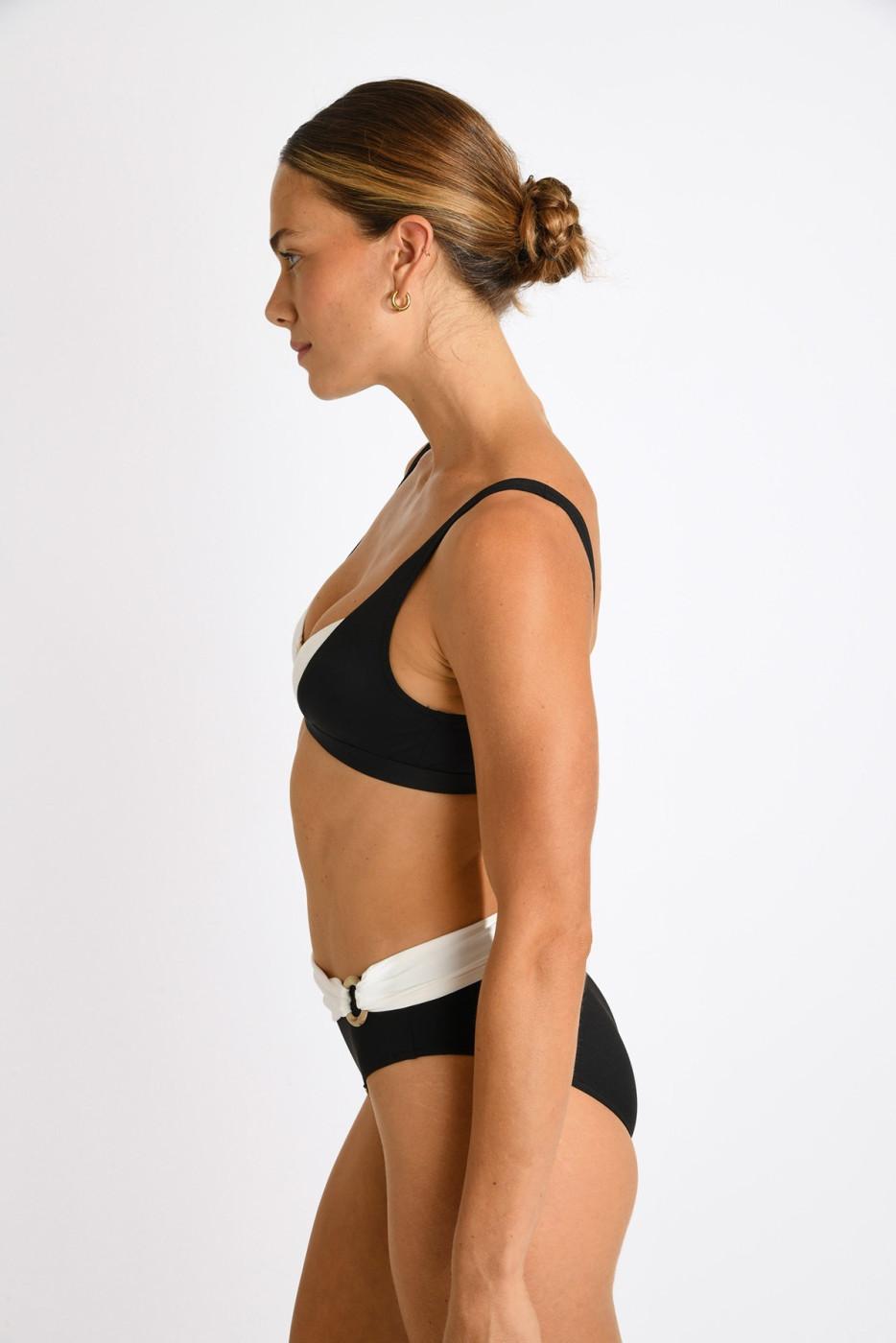 Livia Monte Carlo Maillot De Bain 2 Pièces Noir MARIA & MAEVE VALERIA