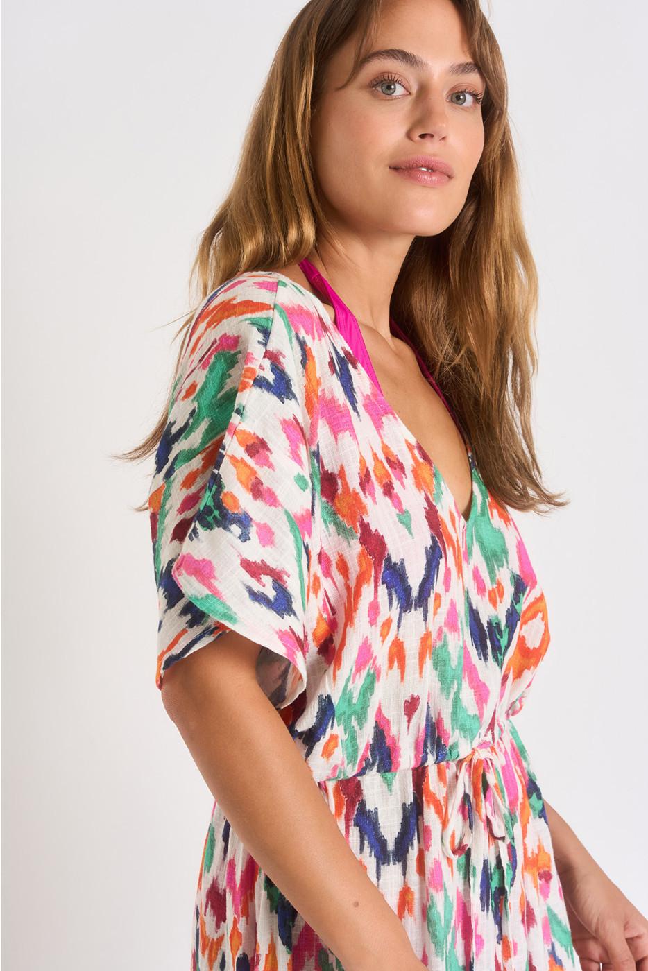 Livia Monte Carlo Robe De Plage Multicolore AKYRA COTMAKASSAR