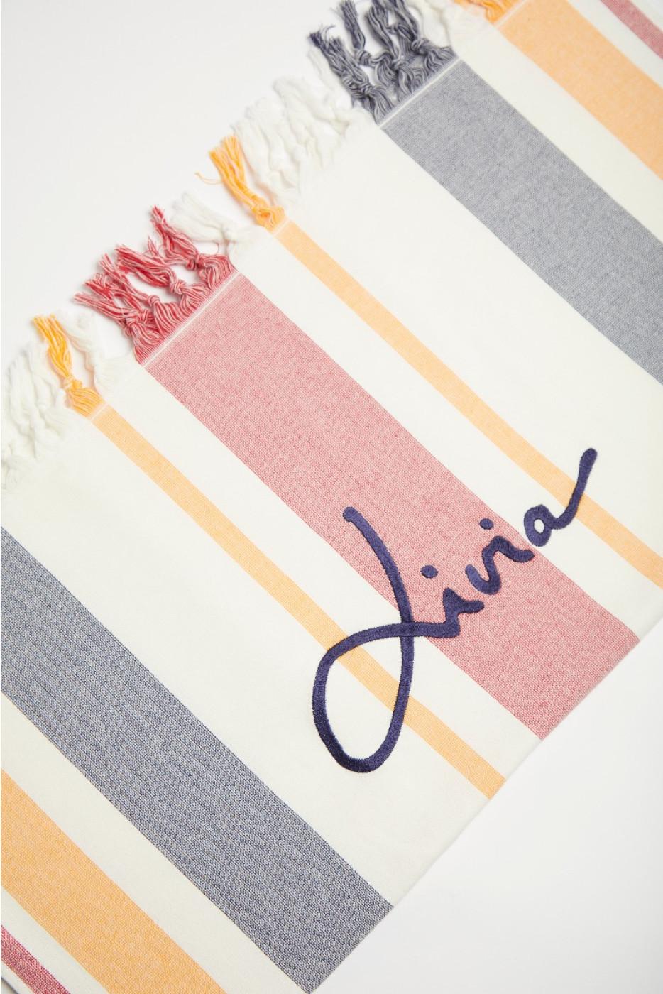 Livia Monte Carlo Serviette De Plage Multicolore JAZMINE FOUTAS