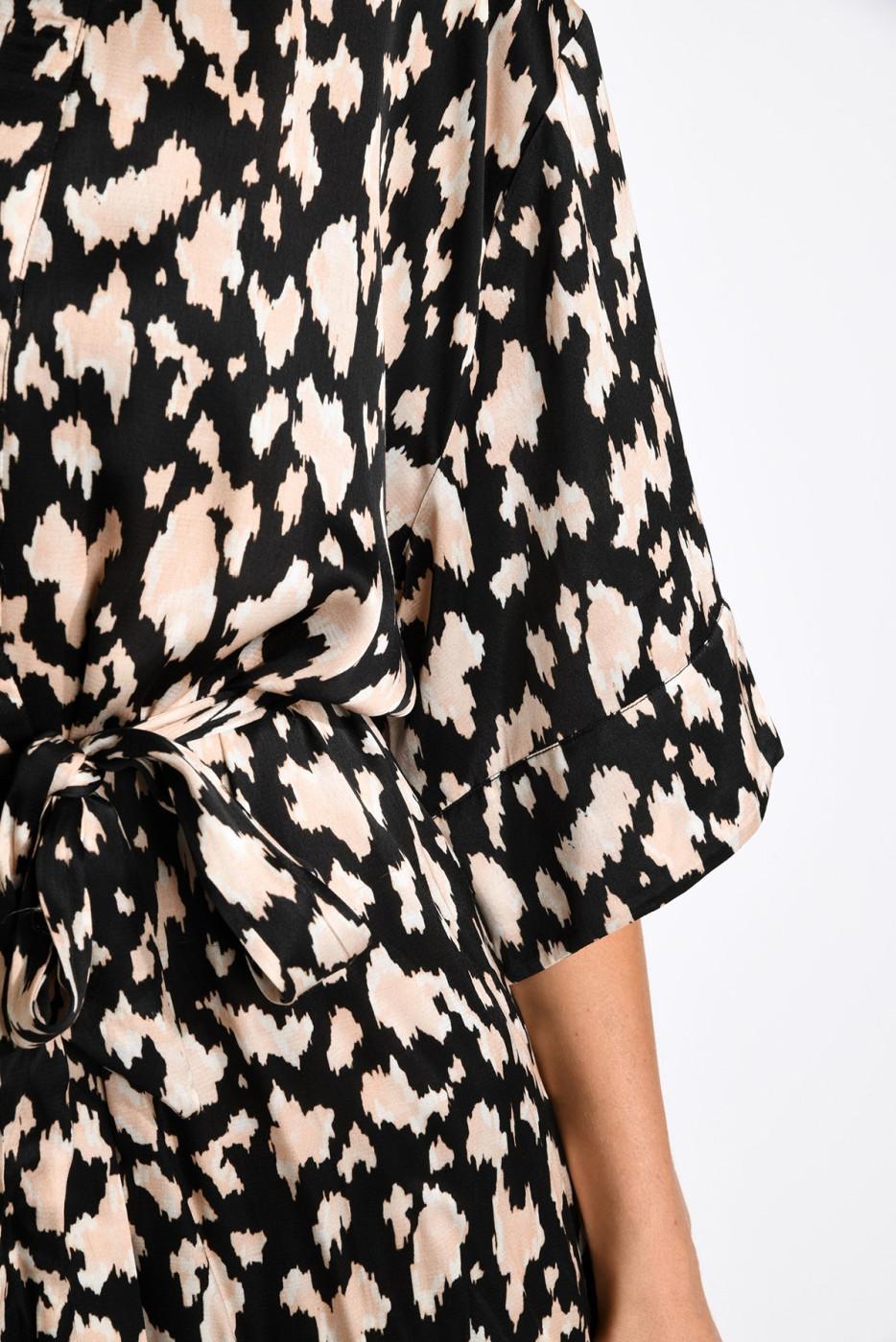 Livia Monte Carlo TUNIQUE BEACHWEAR Noir TOKYO BAVAROSAT