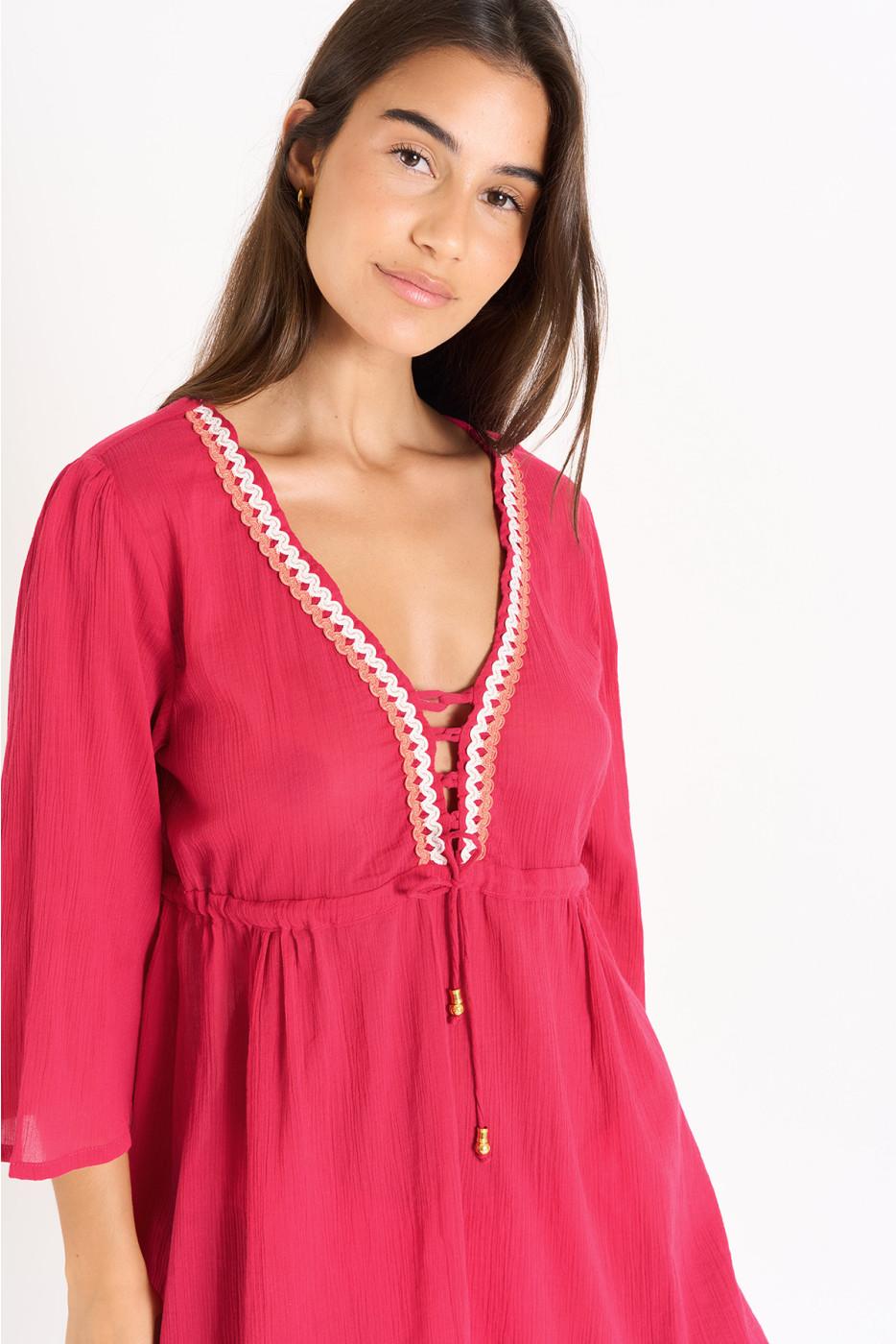 Livia Monte Carlo TUNIQUE BEACHWEAR Rose SOLVEIG ANDROTT