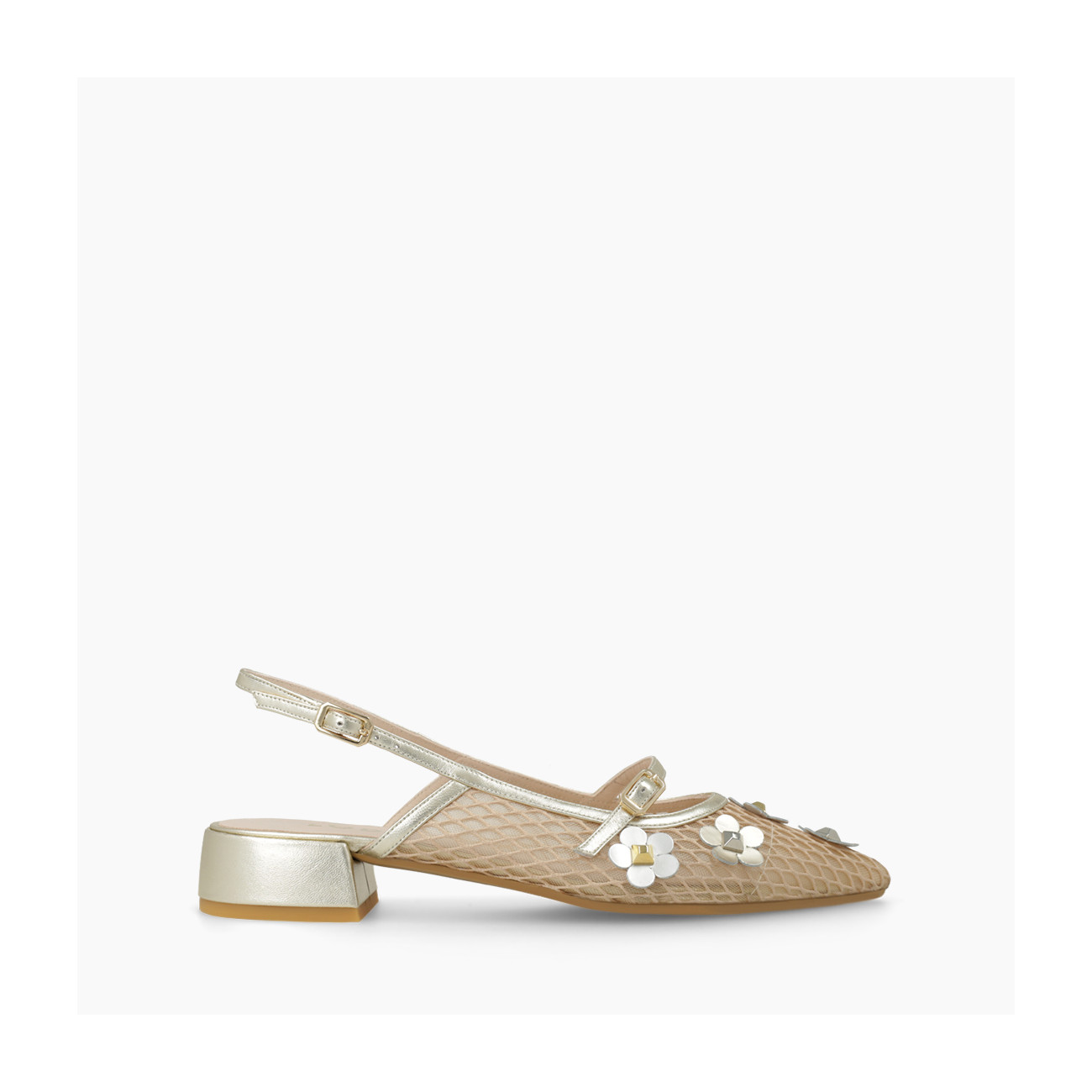 lodi BALLERINES DORÉES AMISANTI