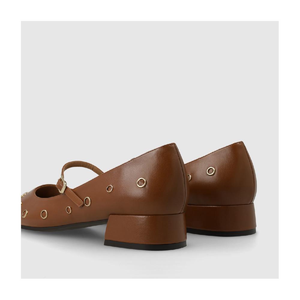 Lodi BALLERINES MARRON AMONIS