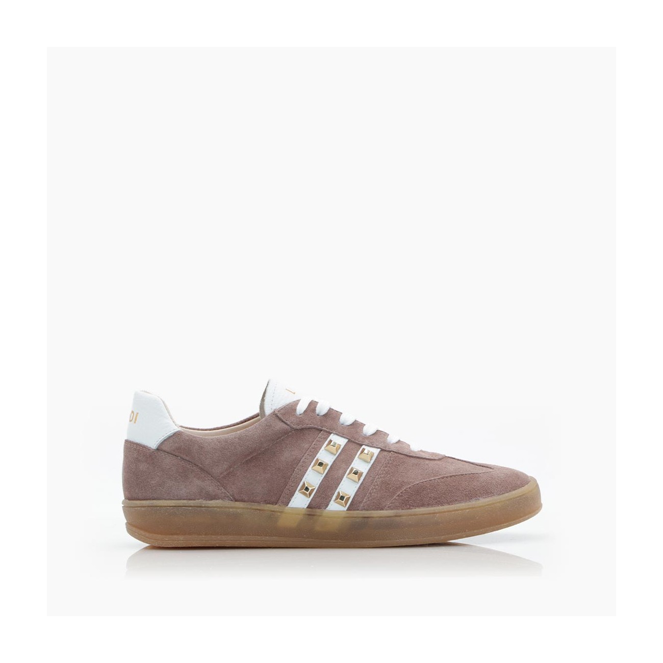 lodi BASKETS EN DAIM MARRON CAR5630