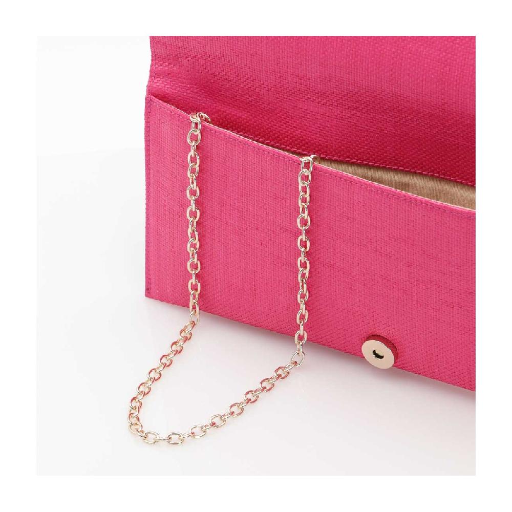 Lodi BOLSO RAFIA ROSA SIENA
