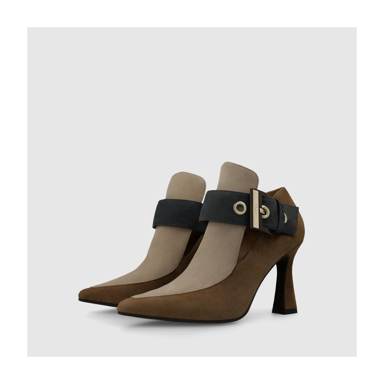 Lodi BOTTINES MARRON MONSERI