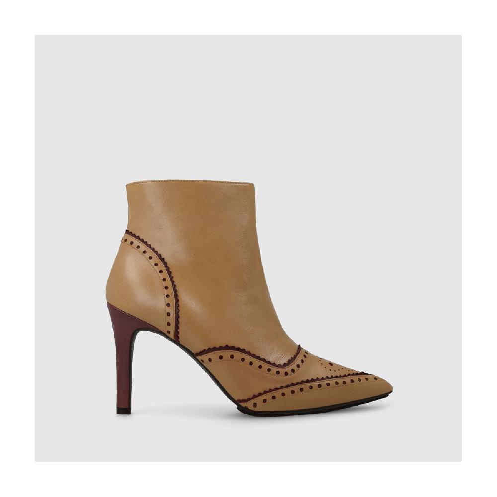 lodi BOTTINES MARRON RUMINA