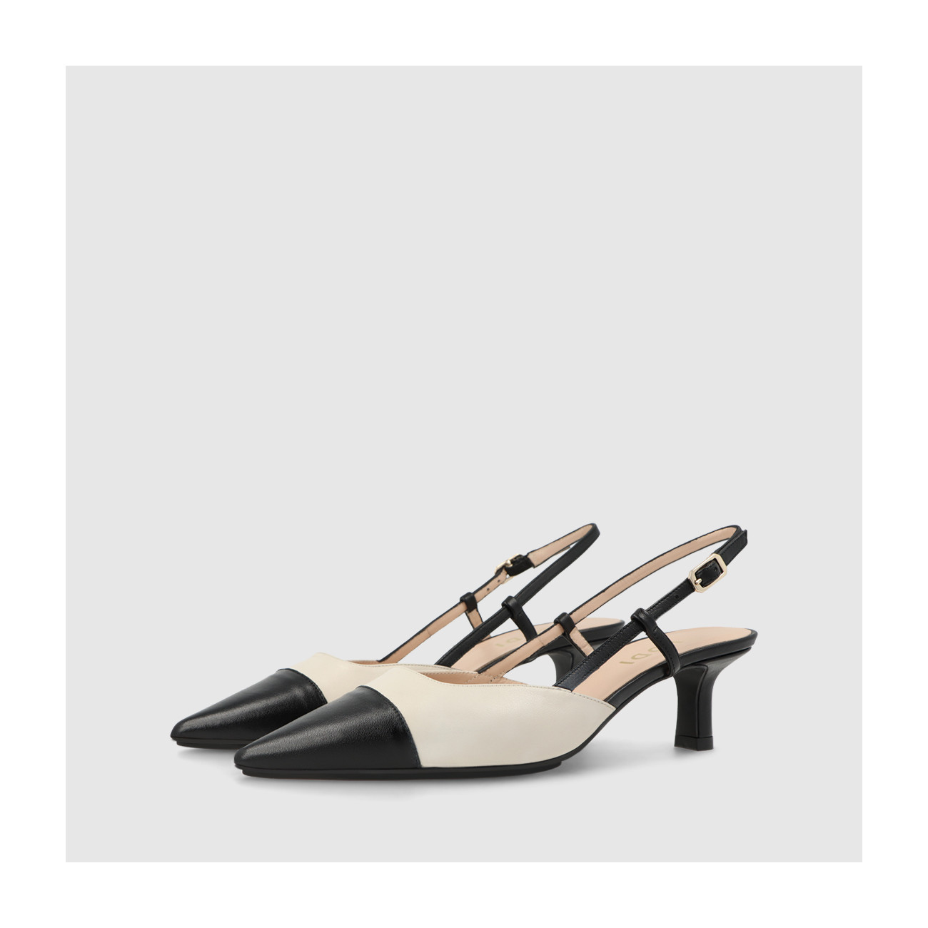 Lodi CHAMES NOIR CHAUSSURES À BRIDE ARRIÈRE