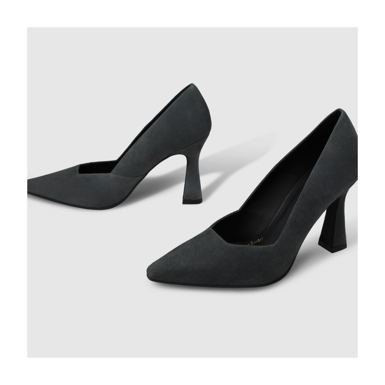 Lodi CHAUSSURES À TALONS GRISES MERLIS