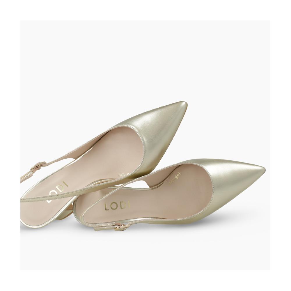 Lodi CHAUSSURES DE SALON DORÉES RISEDIS