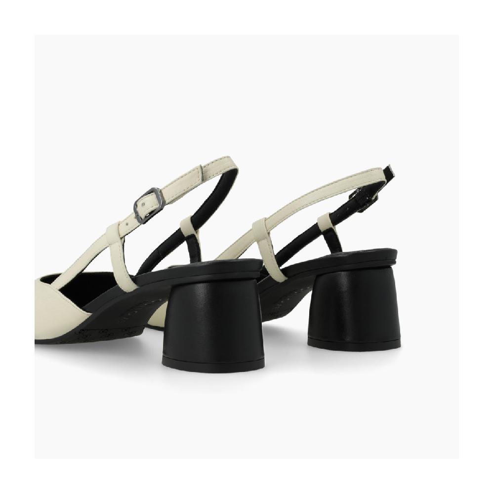 Lodi ESCARPINS BLANCS ET NOIRS ROL4343