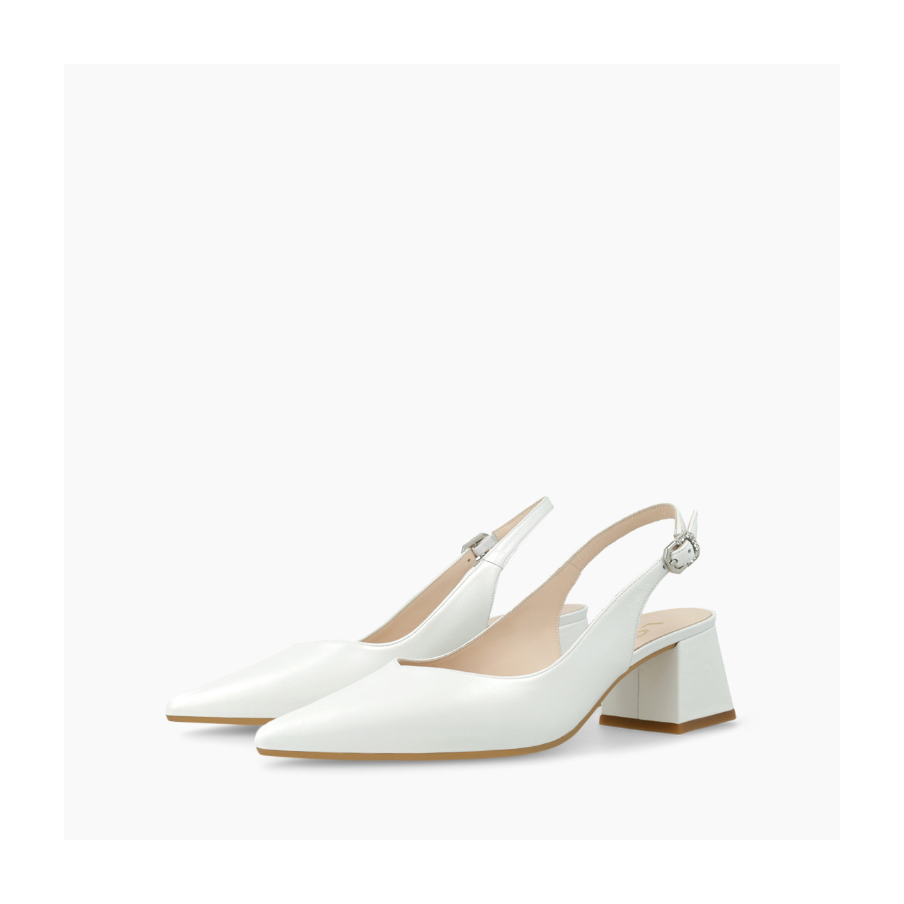 Lodi ESCARPINS DE MARIÉE BLANCS CHEBIN-NO