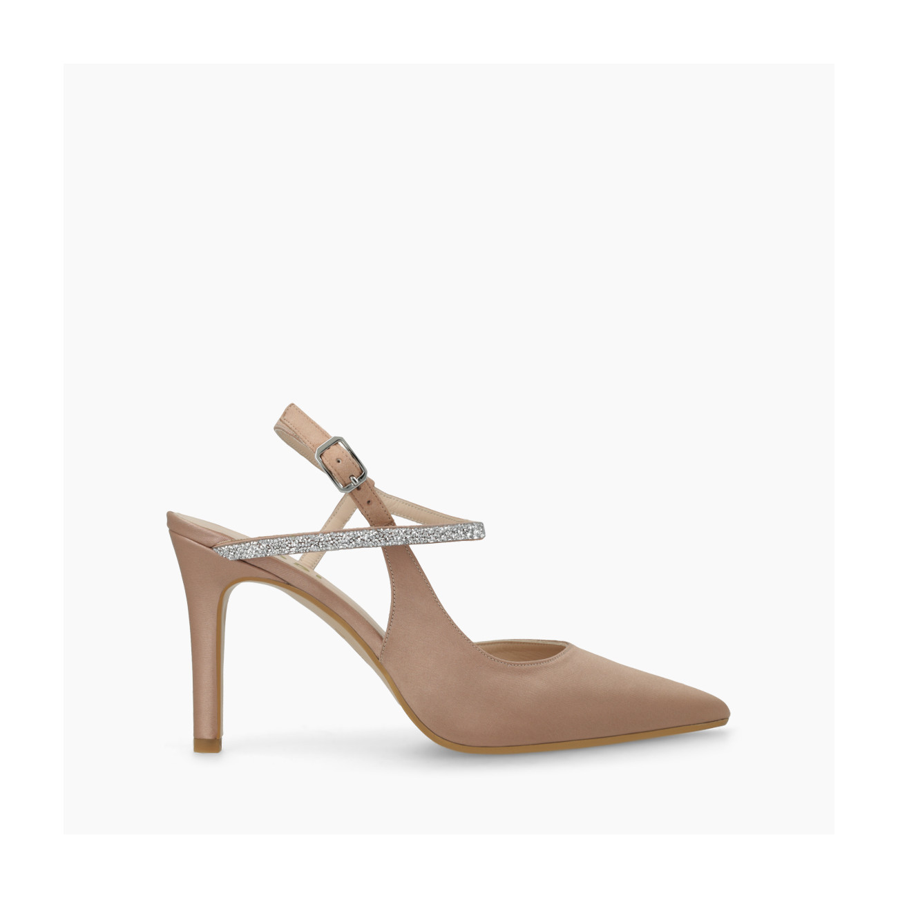 lodi ESCARPINS DE MARIÉE ROSES RASITE-TE