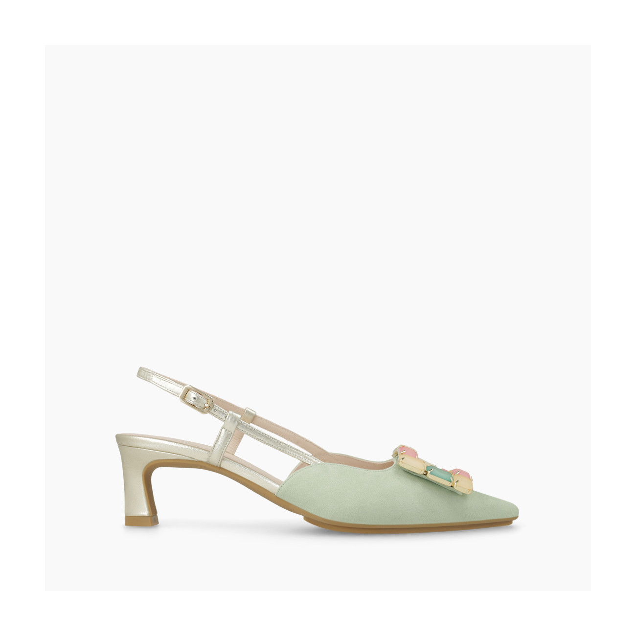 lodi ESCARPINS VERTS CHIMANE