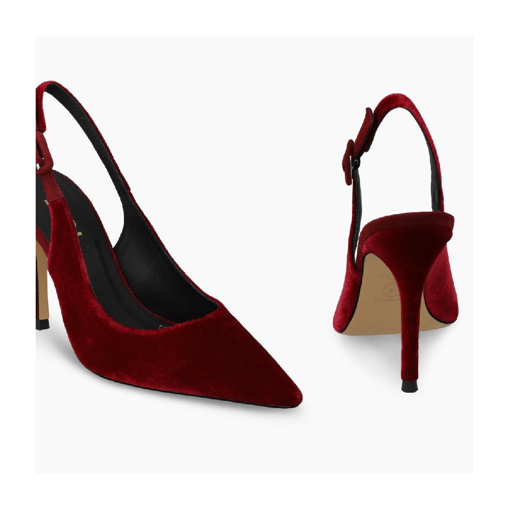 Lodi ESCARPINS ZILANDER-T BORDEAUX