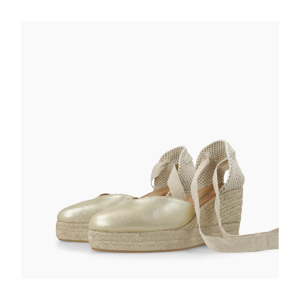 Lodi ESPADRILLES DORÉES FINARI