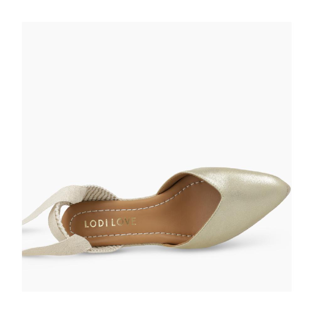 Lodi ESPADRILLES DORÉES FINARI