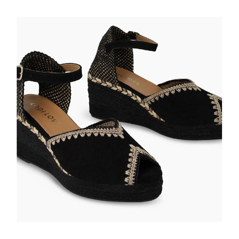 Lodi ESPADRILLES NOIRES CAVALTA