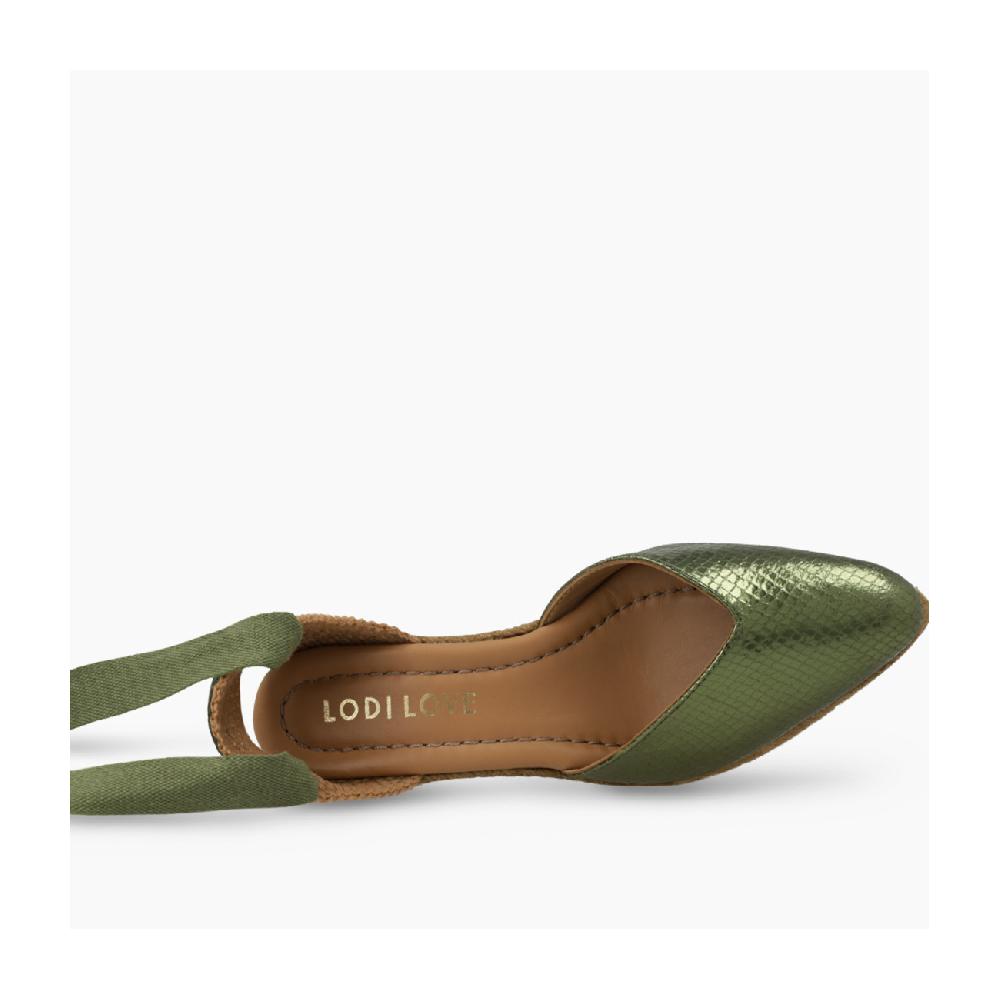Lodi ESPADRILLES VERTES FINARI