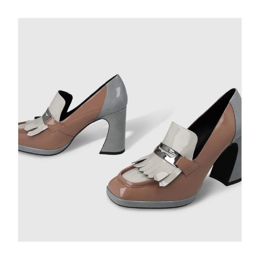 Lodi MOCASSINS ROSES LIZEN